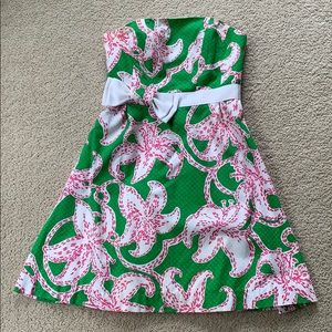 Lilly Pulitzer Strapless Dress